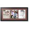 ArtToFrames Collage Photo Picture Frame with 3 - 8x10 inch Openings, Framed in Black with Over 62 Mat Color Options and Plexi Glass (CSM-3926-25)